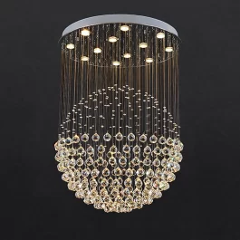 Crystal Ball Chandelier