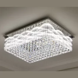 Square Crystal Chandelier