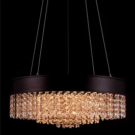 Multicolored Crystal Chandelier