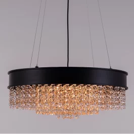 Multicolored Crystal Chandelier