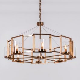 GLASS JARS CHANDELIER