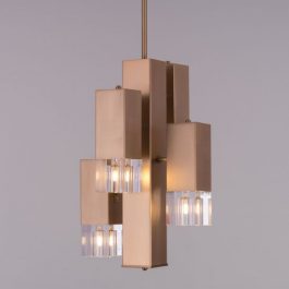 GOLD BODY (CRYSTAL) CHANDELIER