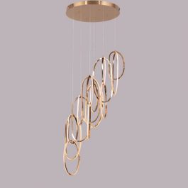 CHIC AND SNAZZY LOOPS CHANDELIER