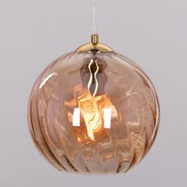 ROUND (AMBER) PENDANT LIGHT