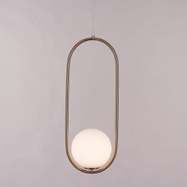 SWINGING GLOBE (LARGE) PENDANT LIGHT