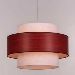 PLASTIC-REINFORCED PENDANT LIGHT