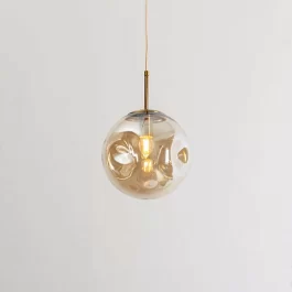 GLASS BALL PENDANT LIGHT