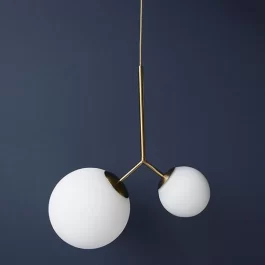 DOUBLE X GLOBE LIGHT