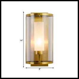 GOLD HOMEY WALL LAMP