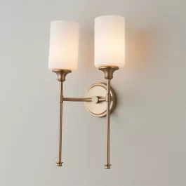 DOUBLE ARM WALL LAMP