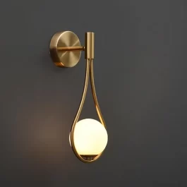 MODERN VANITY GLOBE WALL LAMP