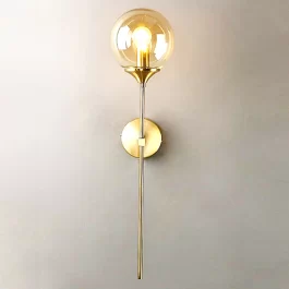 METAL BALL WALL LAMP