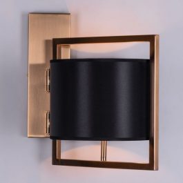 BLACK & GOLD GLAMOUR WALL LAMP