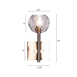 SINGLE DAIMOND WALL LIGHT