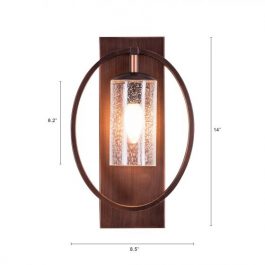 ATTRACT(CLEAR GLASS) WALL LIGHT