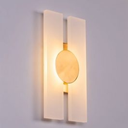 TWO ACRYLIC ATTACTIVE WALL LIGHT