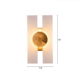 TWO ACRYLIC ATTACTIVE WALL LIGHT