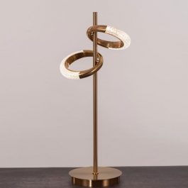 DOUBLE RING TABLE LAMP