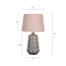 FROSTY NIGHT TABLE LAMP