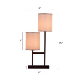 TWIN GRACE TABLE LAMP