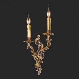 Brass Carving Wall Lamp