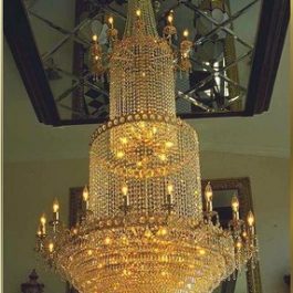 Decorative Brass Crystal Chandeliers