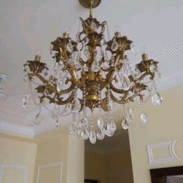 Brass Traditional Crystal Chandeliers