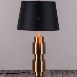 BLACK LED TABLE LAMP