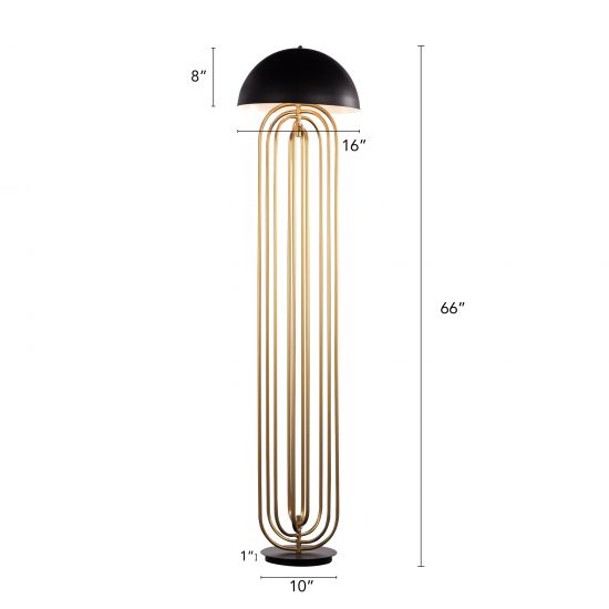 METAL SIGNATURE FLOOR LAMP