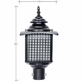 BLACK BEAUTY PILLAR LIGHT